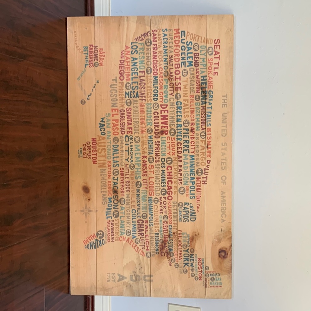USA picture frame